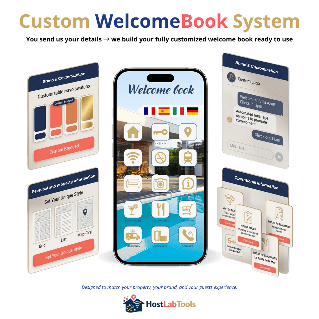 Custome WelcomeBook System
