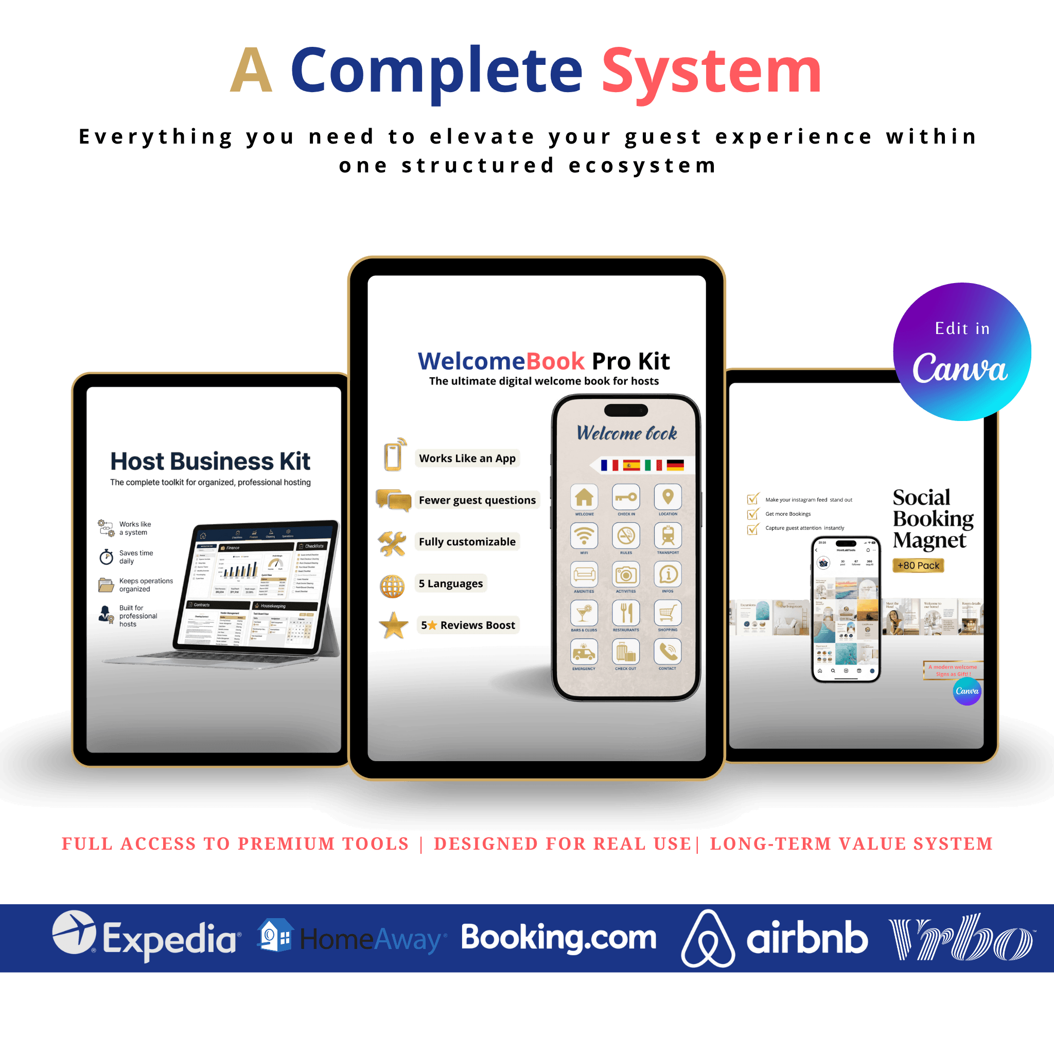 Custome WelcomeBook System