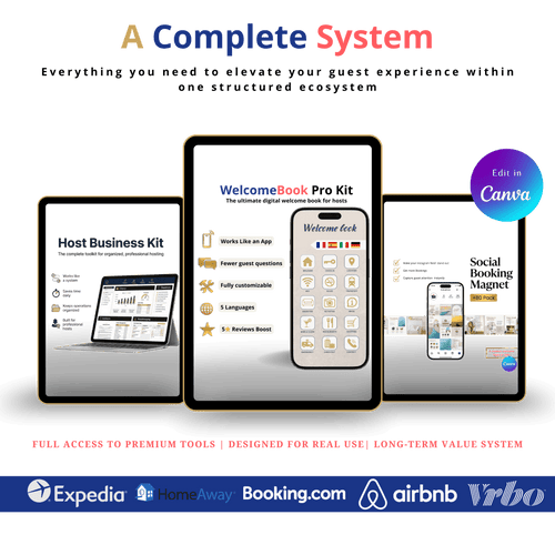 Custome WelcomeBook System