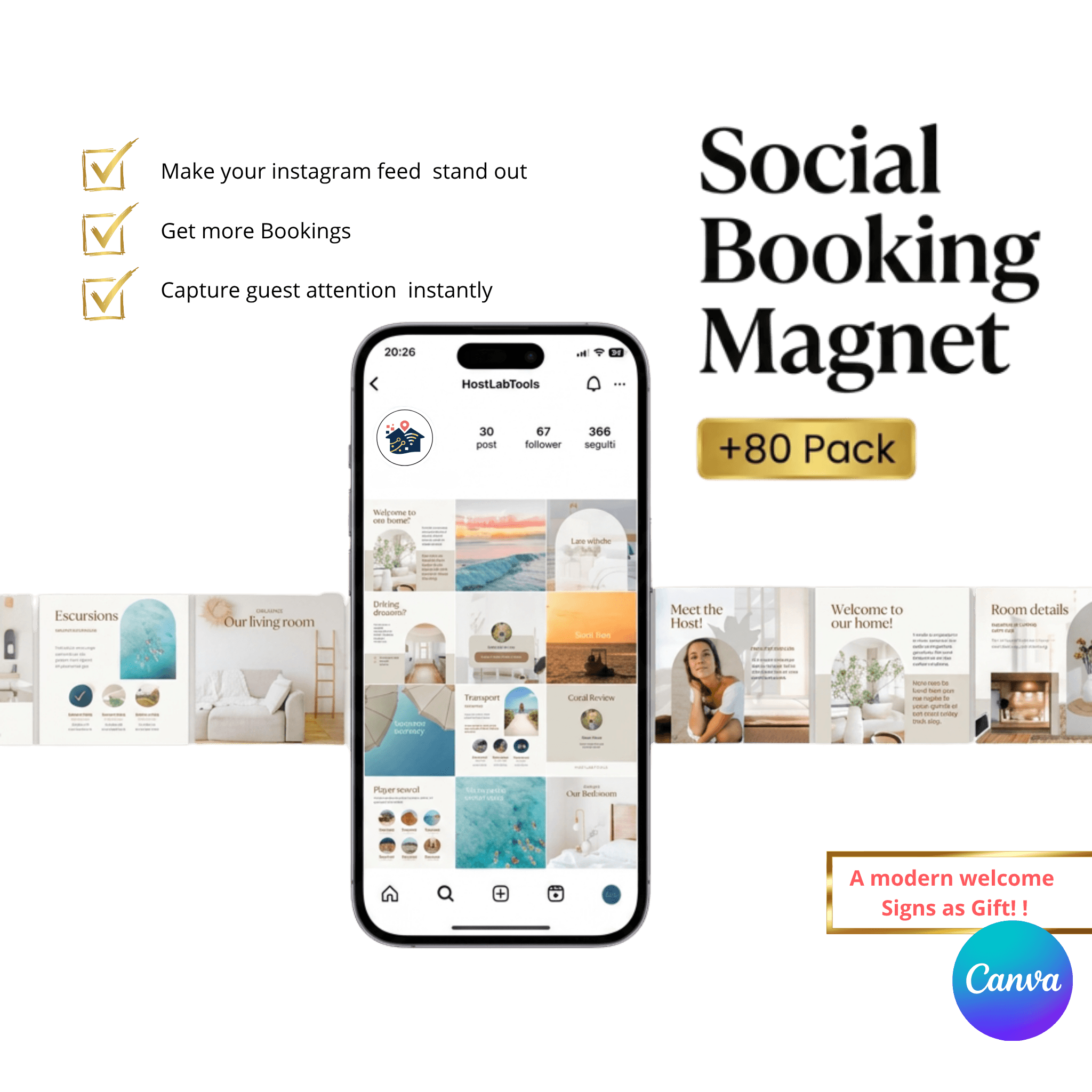 Custome WelcomeBook System